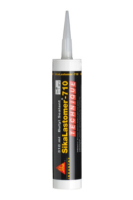SIKA Lastomer 710 weiß 310ml standfester Butyl Dichtstoff