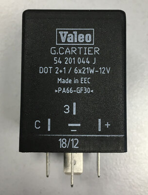 Blinkgeber 12V 54201044 Valeo4 Pole Blinkgeber 12V 54201044 Valeo4 Pole