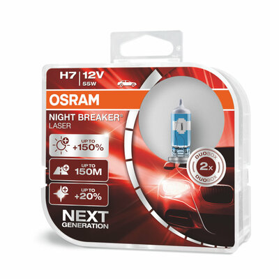 OSRAM H7 NightBreakerLaser150%2er Set 12V
