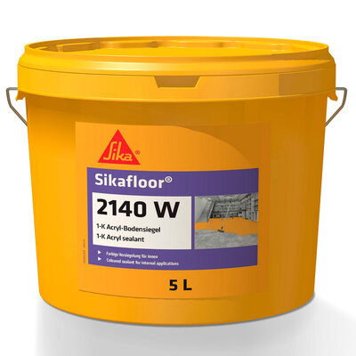 Sikafloor-2140W kieselgrau Acryl-Versiegelung 5 Liter