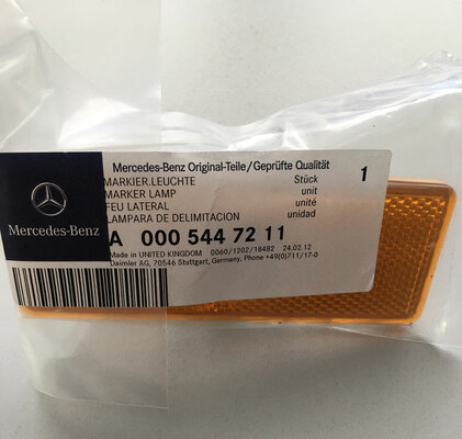 Seitenmarkierungsleuchte Mercedes A0005447211 mit LED