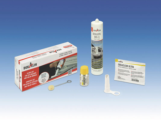 Dekalin Dekasyl MS-5 Klebesetweiß Sat-Anlagen/ Solarmodule