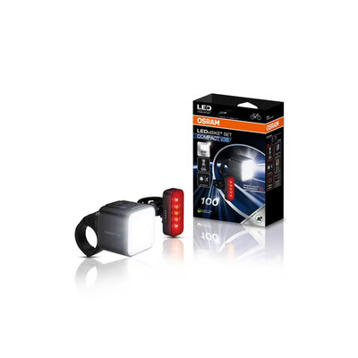 Osram LEDsBike Compact 100 Set Fahrradbeleuchtung