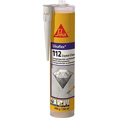 Sikaflex-112 Crystal Clear 300ml transparent vielseitiger Kl