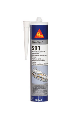 Sikaflex 591 schwarz 300ml witterungsbest. Dichtstoff Marine