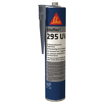 Sikaflex 295 UV schwarz 300mlKunststoffscheibenklebstoff