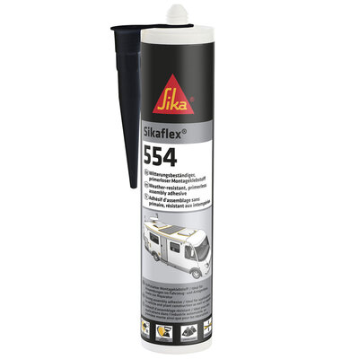 Sikaflex 554 Caravan schwarz 300ml STP-Klebstoff