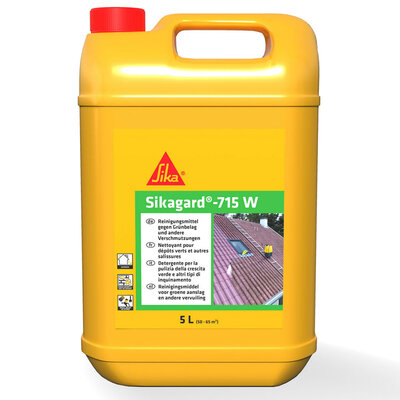 Sikagard-715W Reinigungsmittel gegen Grünbelag 5 Liter