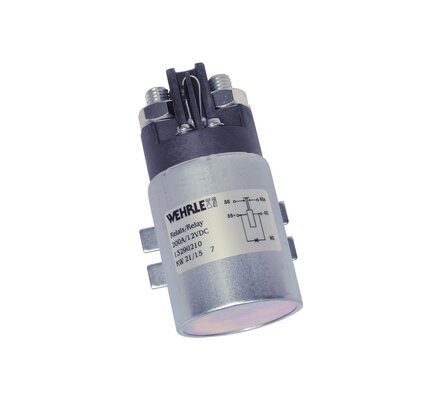 WEHRLE Leistungsrelais Schließer 12V 200A M10 WEHRLE Leistungsrelais Schließer 12V 200A M10