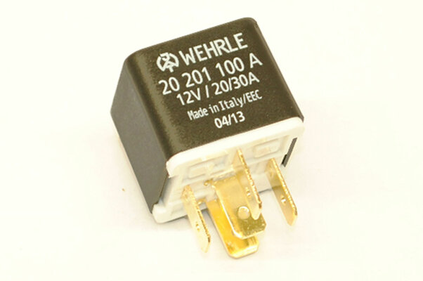 WEHRLE Relais Wechsler 12V20/30A, mit Lasche