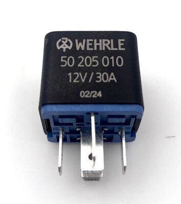 WEHRLE 50 205 010 Kraftstoffpumpe Relais 12V 12631714976 WEHRLE 50 205 010 Kraftstoffpumpe Relais 12V 12631714976