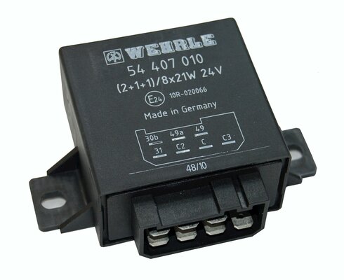 WEHRLE Blinkgeber 54407010A 24V 2+1+1/8 x 21W A0015445432