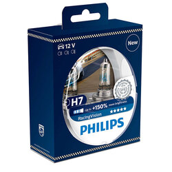 Philips Scheinwerferlampe 12VH7 RacingVision150% 2er Set