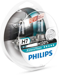 Philips 12V ScheinwerferlampeH7 X-tremeVision+ 2er Set
