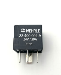 WEHRLE Relais 24V 30A versiegelt 630105108, 81259020207