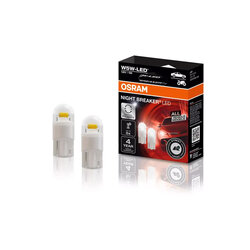 OSRAM W5W Night Breaker LED 12V 1W 2er Blister