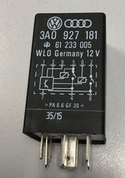 Relais 12 Volt passend für VWRelais 175 3A0927181