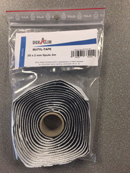 Dekalin Butyl-Tape 20x2mm Spule 3 Meter