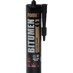 FomeFlex Bitumen 300ml schwarz Dichtmasse Dachreparatur