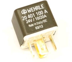 Relais-Wechsler 24V 10/20A