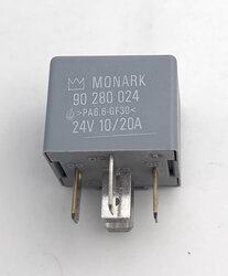 Relais Wechsler 24V 10/20A Wehrle Monark 90280024